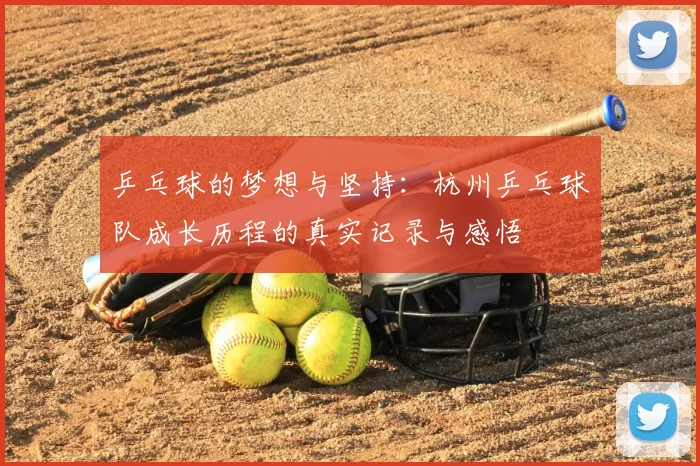 乒乓球的梦想与坚持：杭州乒乓球队成长历程的真实记录与感悟
